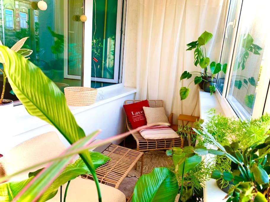 Three Bedroom With Two Terraces For 7People+Baby 考纳斯 外观 照片
